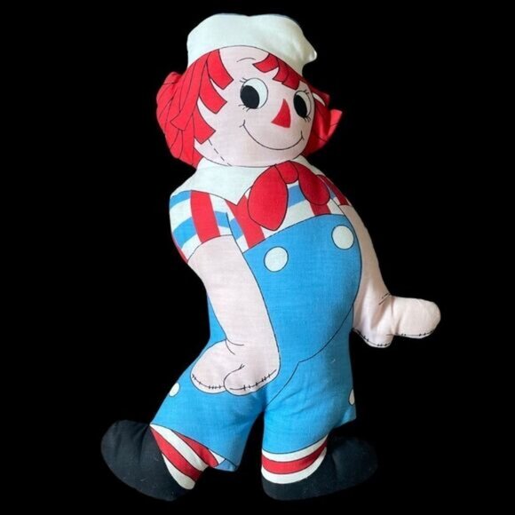 Vtg Raggedy Ann Bobbs Merrill 1974 Doll 19” - Picture 2 of 8